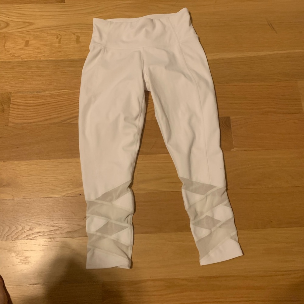Athleta xs white leggings